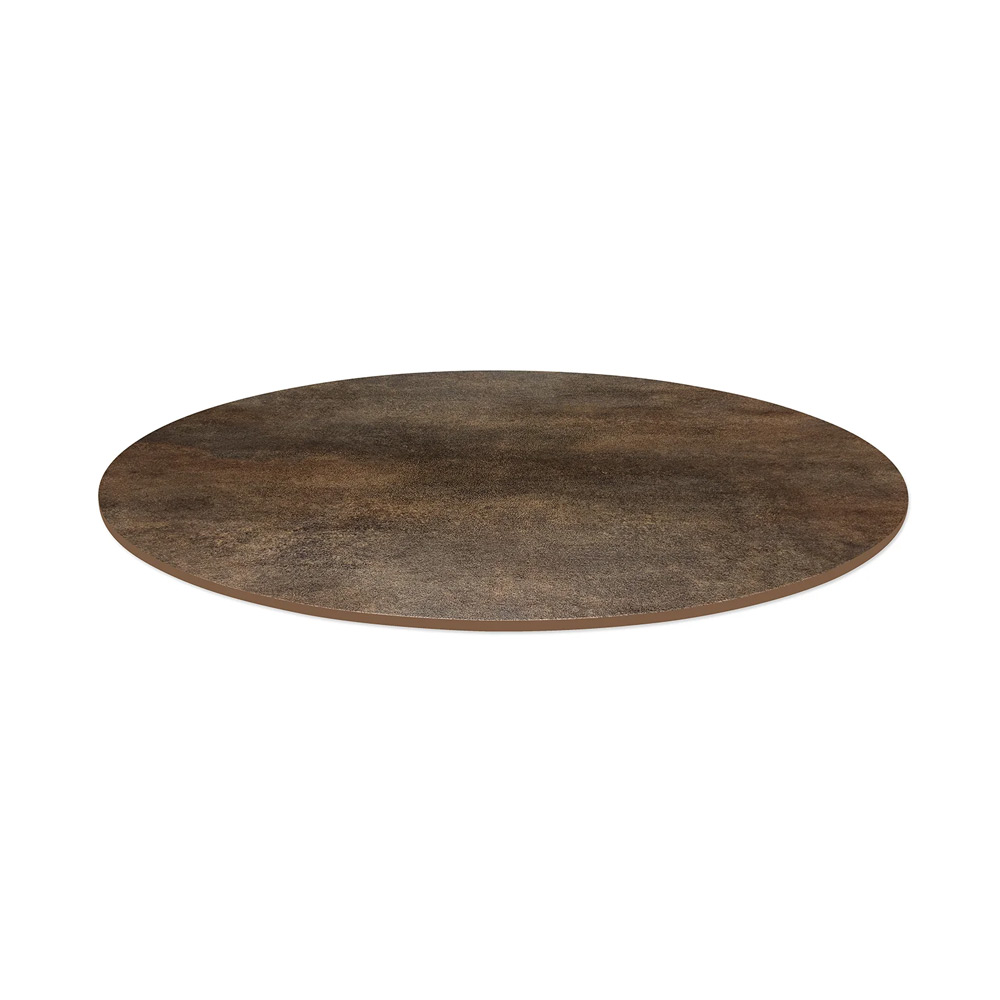 Bordplate Ø60cm, Oxide Iron