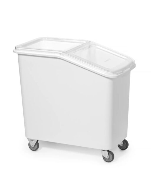 Melbeholder / melkontainer i plast, 62 Liter