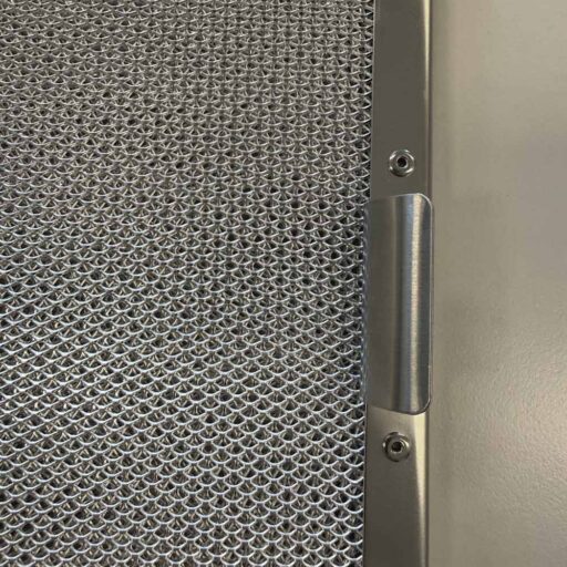 Fettfilter filtercelle storkjøkken ventilasjon 50x25cm detaljbilde