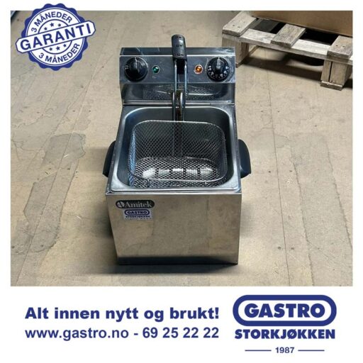 Amitek Frityr 8 Liter 3,25 KW 1-Fas
