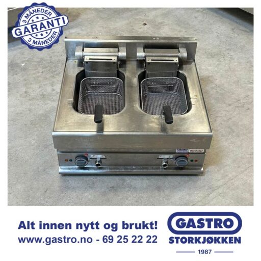 Dobbel frityr – Modular 650-serie (18 kW)