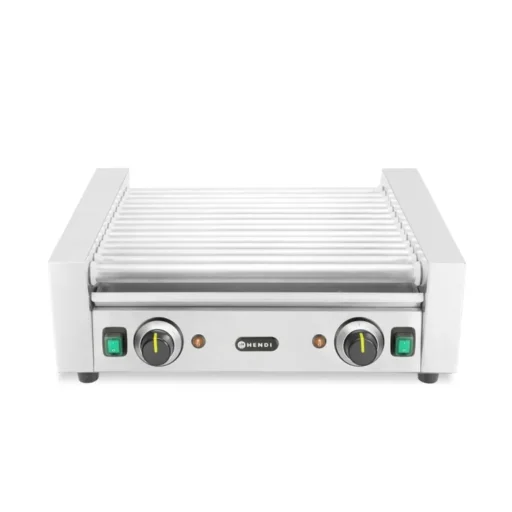 Hendi Rollergrill 14 Ruller / 28 Pølser - 52 x 65cm Rustfri