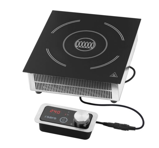 Saro induksjon koketopp 3500W - Nedfellbar