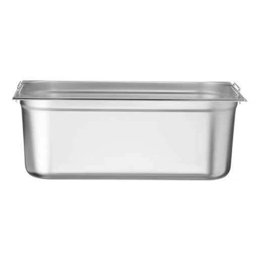 GN KANTINE MED HÅNDTAK 1/1 530 x 325 mm - Sett fra siden