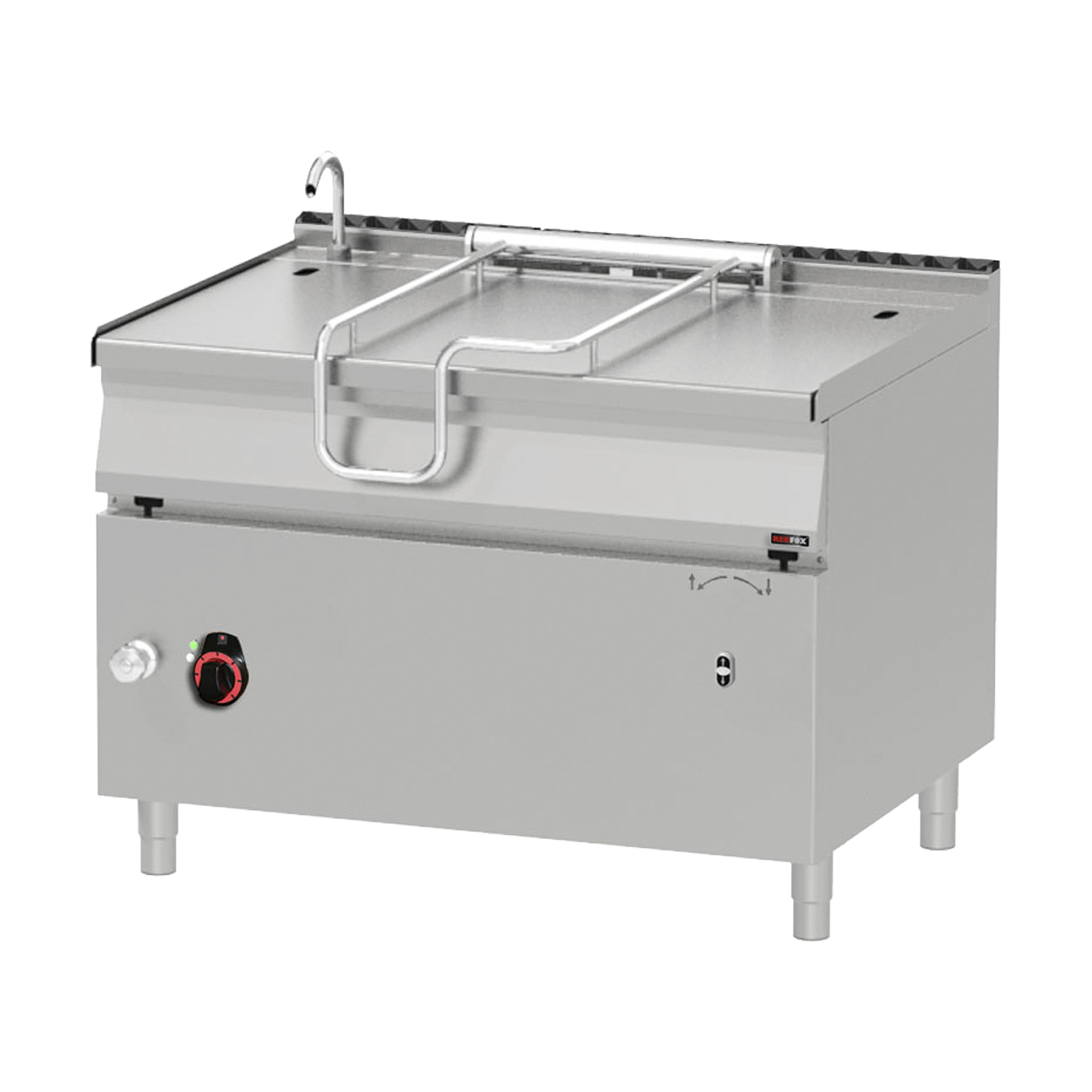Redfox Stekepanne m/ elektrisk tilt 120 Liter. 900 Serie